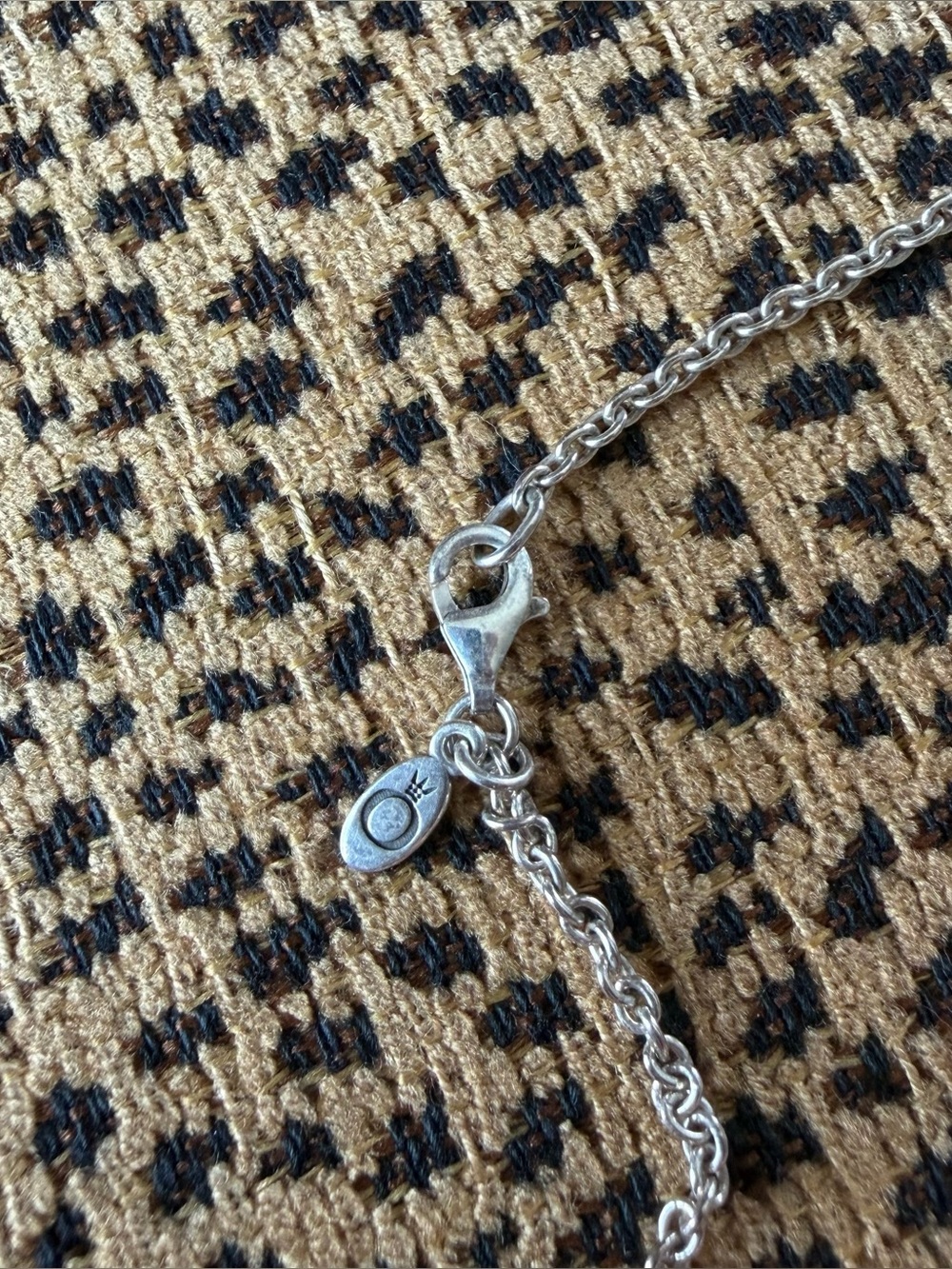 Pandora Rare Liquid Silver Bubble Pendant Necklace - Picture 6 of 7